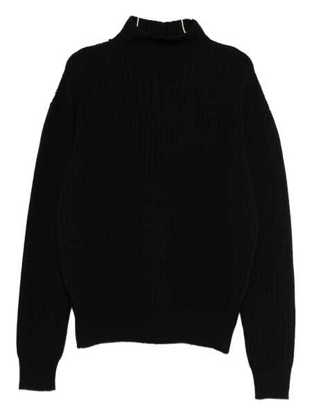 Pulovere Rick Owens Turtleneck sweater Black Barbati (BM 18489075) 1