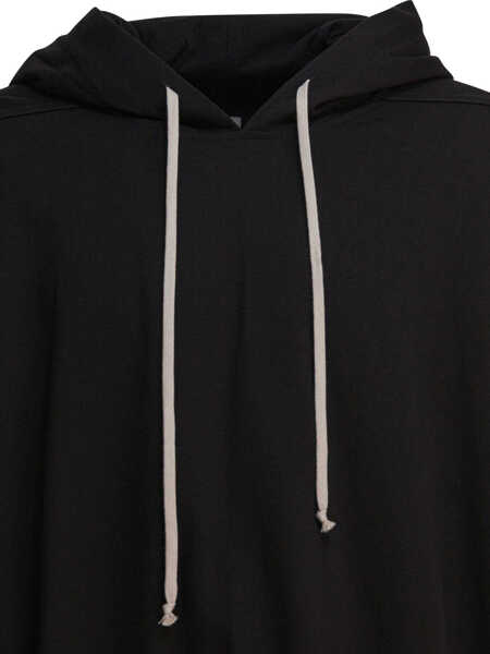 Bluze de trening Rick Owens Cotton hoodie Black Barbati (BM 18489078) 3