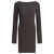 Rick Owens Sheath dress with long sleeves Grey