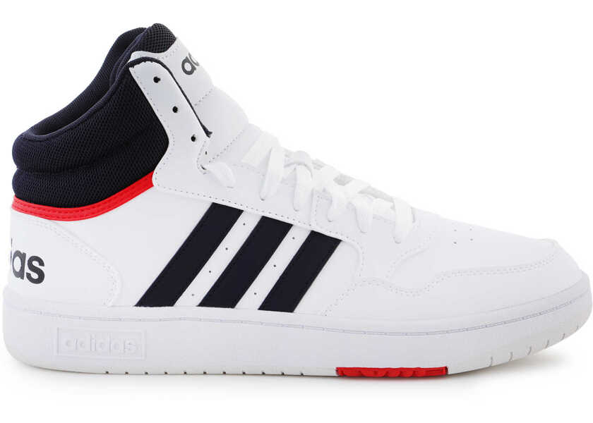 Ghete baschet adidas Performance Adidas Hoops 3.0 Mid White White Barbati (BM 18489175) 6