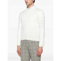 Pulovere Thom Browne pentru Barbati - Pulovere Thom Browne Virgin Wool Sweater WHITE Barbati (BM 18489229) - B-mall.ro