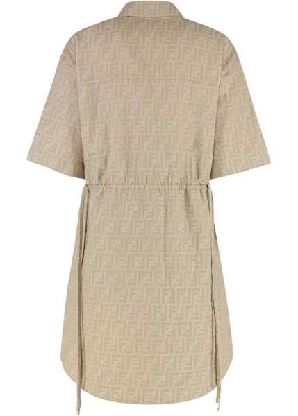 Rochii Fendi Chambray Dress RAFFIA-25 Femei (BM 18489295) 2