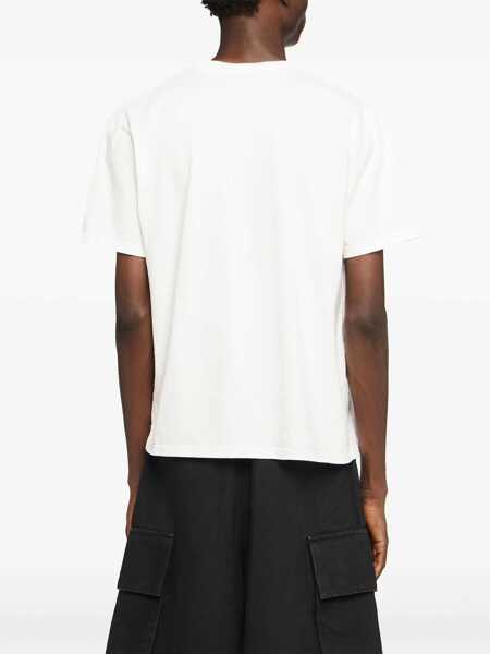 Tricouri JW Anderson Anchor T-Shirt WHITE Barbati (BM 18489382) 4