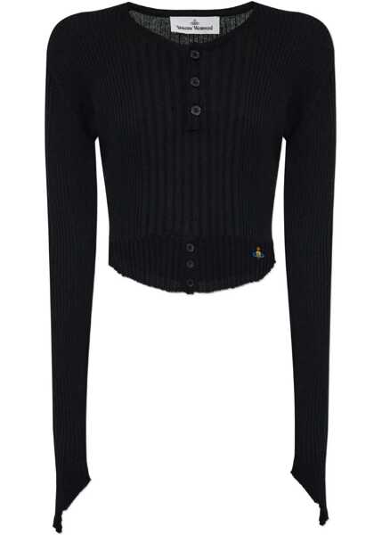 Bluze Vivienne Westwood Knitted Tops. BLACK Femei (BM 18489418) 1