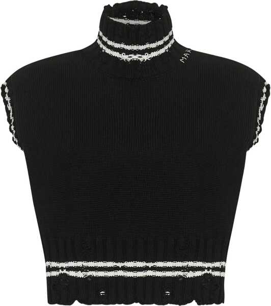 Veste casual Marni Short Cotton Vest BLACK Femei (BM 18489436) 1