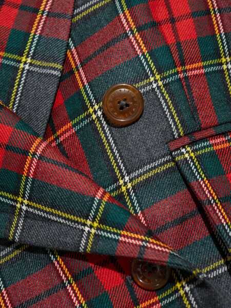 Sacouri office Vivienne Westwood Tartan Cropped Jacket MULTICOLOUR Femei (BM 18489451) 5