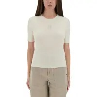 Tricouri Logo Knit T-Shirt Femei