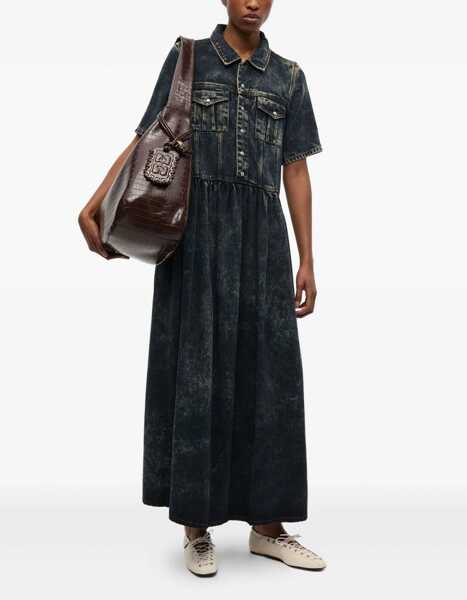 Genti de umar Ganni Hobo Bag Croco Xxl BROWN Femei (BM 18489511) 2