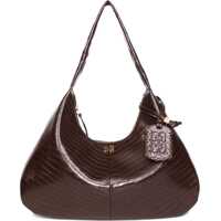 Genti de umar Ganni Hobo Bag "Croco Xxl"