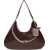 Ganni Hobo Bag "Croco Xxl" BROWN