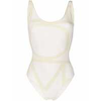 Costume de baie TOTÊME TOTEME Monogram Swimsuit Femei