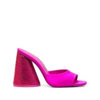 Pantofi cu toc The Attico Luz Crystal Embellished Satin Mules Femei