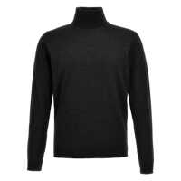 Pulovere Roberto Collina Wool Turtleneck Sweater Barbati