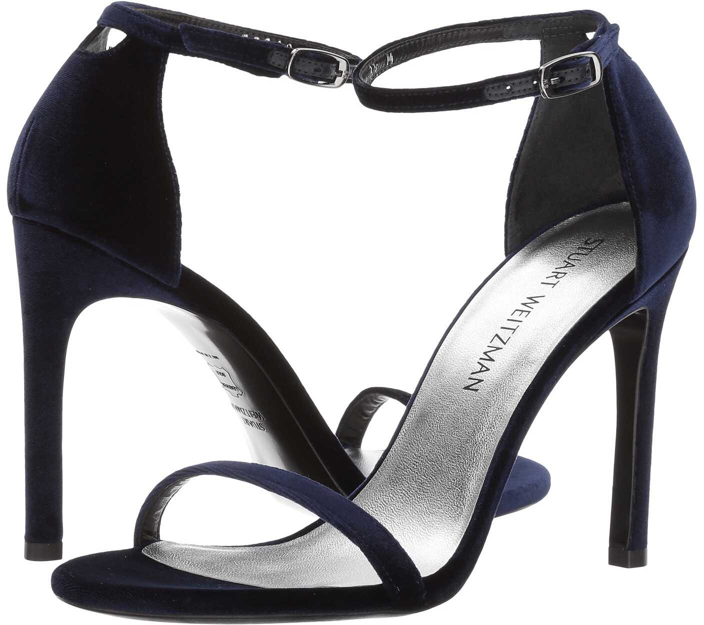 Pantof Stuart Weitzman Nudistsong Baltic Stretch Velvet