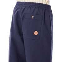 Imbracaminte Moncler Genius pentru Barbati - Pantaloni Moncler Genius Moncler Genius Cotton Gabardine Trousers NAVY BLUE Barbati (BM 18491148) - B-mall.ro