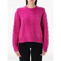 Tricouri Polo Polo Ralph Lauren Wool And Cashmere Cable-Knit Sweater Femei