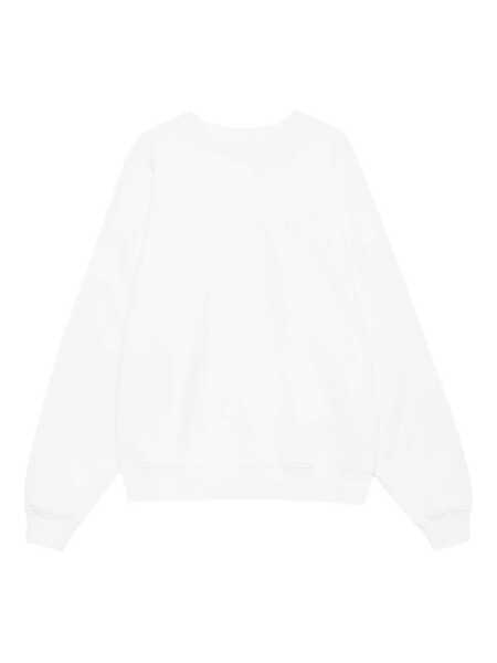 Pulovere ANINE BING Anine Bing Miles Framed Monogram Sweatshirt WHITE Femei (BM 18491322) 1