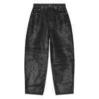 Blugi Ganni Shimmery Foil Stary Jeans Femei