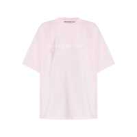 Tricouri Alexander Wang Oversized Logo T-Shirt Femei
