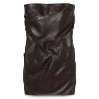 Rochii The Attico Leather Mini Dress Femei