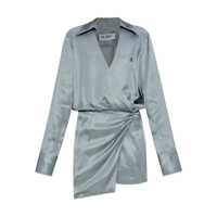Rochii The Attico Satin Mini Dress Femei