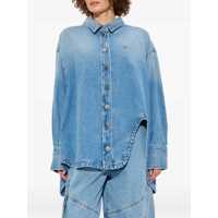 Camasi de blugi Dama - Camasi de blugi THE ATTICO The Attico Diana Denim Shirt Jacket BLUE Femei (BM 18491457) - B-mall.ro