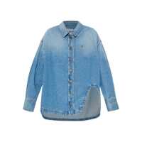 Camasi de blugi The Attico Diana Denim Shirt Jacket Femei