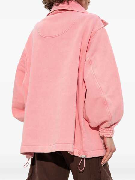 Pulovere THE ATTICO The Attico Oversized Blouson PINK Femei (BM 18491460) 4