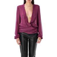 Bluze The Attico Georgette Blouse Femei