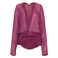 Bluze The Attico Georgette Blouse Femei