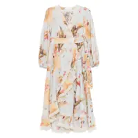 Rochii Zimmermann Ascension Printed Midi Dress Femei