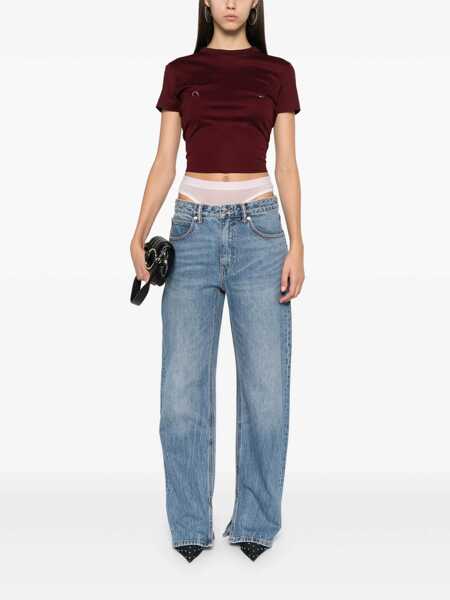 Blugi Alexander Wang Alexander Wang Jeans VINTAGEMEDIUMINDIGO Femei (BM 18491829) 2