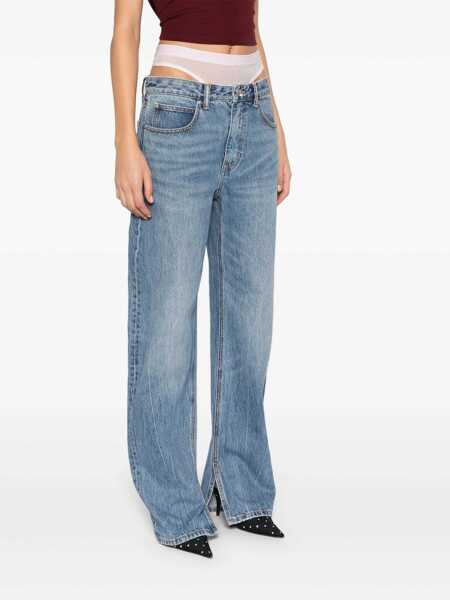 Blugi Alexander Wang Alexander Wang Jeans VINTAGEMEDIUMINDIGO Femei (BM 18491829) 3
