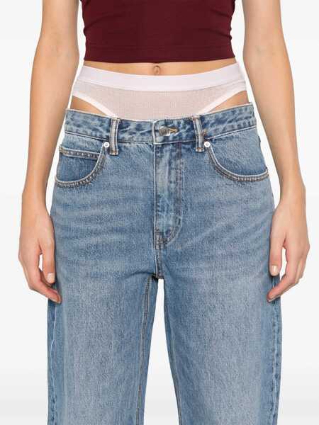 Blugi Alexander Wang Alexander Wang Jeans VINTAGEMEDIUMINDIGO Femei (BM 18491829) 5