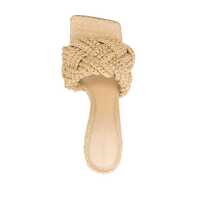 Sandale Bottega Veneta Dama - Sandale Bottega Veneta Bottega Veneta Lido Mules Beige Femei (BM 18491970) - B-mall.ro