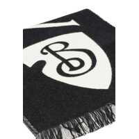Esarfe Burberry pentru Barbati - Esarfe Burberry Burberry Wool Scarf Black Barbati (BM 18492372) - B-mall.ro