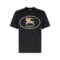 Tricouri Burberry Cotton Crew-Neck T-Shirt Barbati