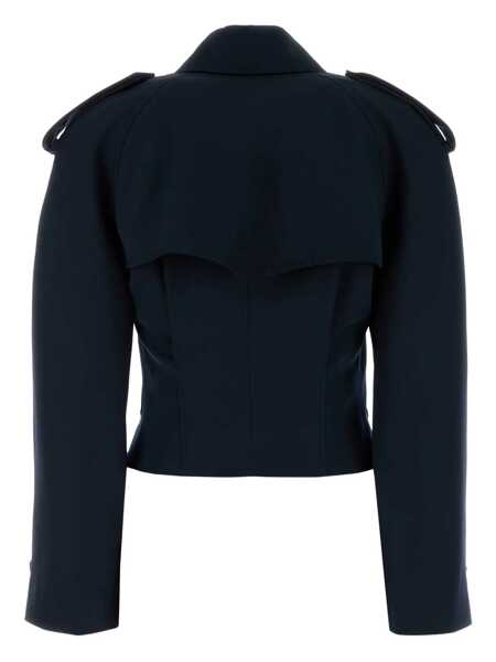 Geci Alexander McQueen Alexander McQueen Trench BLUE Femei (BM 18492543) 2