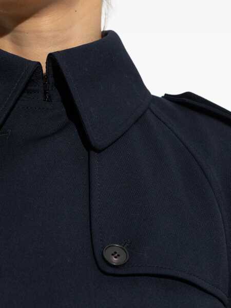 Geci Alexander McQueen Alexander McQueen Trench BLUE Femei (BM 18492543) 5