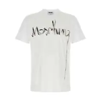 Tricouri Moschino Printed T-Shirt Barbati