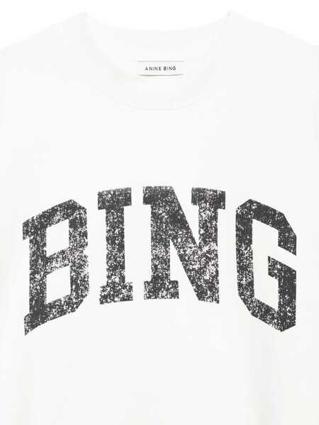 Topuri ANINE BING Anine Bing T-Shirts And Polos WHITE Femei (BM 18492813) 4