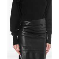 Fuste Alberta Ferretti Dama - Fuste Alberta Ferretti Alberta Ferretti Plong Nappa Skirt Black Femei (BM 18492885) - B-mall.ro