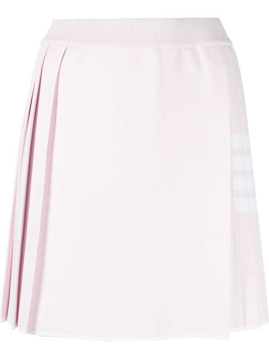 Fuste Thom Browne Thom Browne 4Bar Mini Skirt PINK Femei (BM 18493632) 1