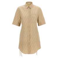 Rochii Fendi Ff Chambray Denim Dress Femei