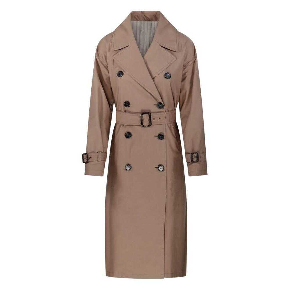 Paltoane Max Mara Max Mara The Cube Coats BROWN Femei (BM 18493668) 1