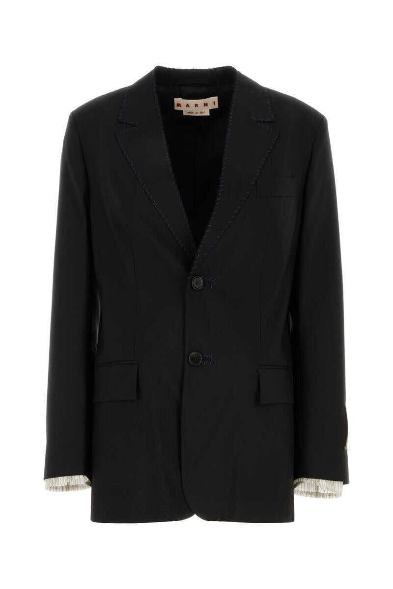 Geci Marni Marni Jackets And Vests Black Femei (BM 18493893) 1