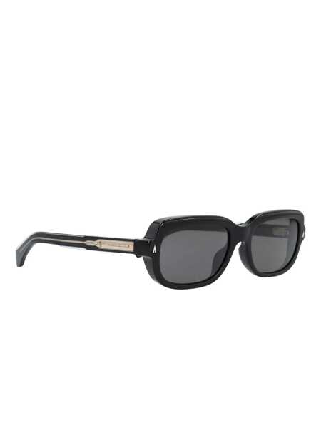 Ochelari de soare Moncler Moncler Suntrap Rectangular Frame Sunglasses Black Barbati (BM 18494391) 2