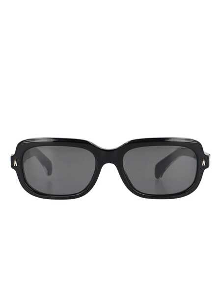 Ochelari de soare Moncler Moncler Suntrap Rectangular Frame Sunglasses Black Barbati (BM 18494391) 1