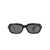 Moncler Moncler Suntrap Rectangular Frame Sunglasses Black
