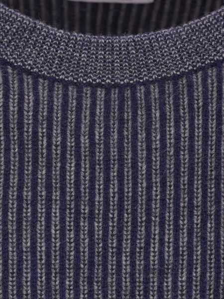 Pulovere Brunello Cucinelli Brunello Cucinelli Sweaters NAVYDARK GRAY Barbati (BM 18494841) 3